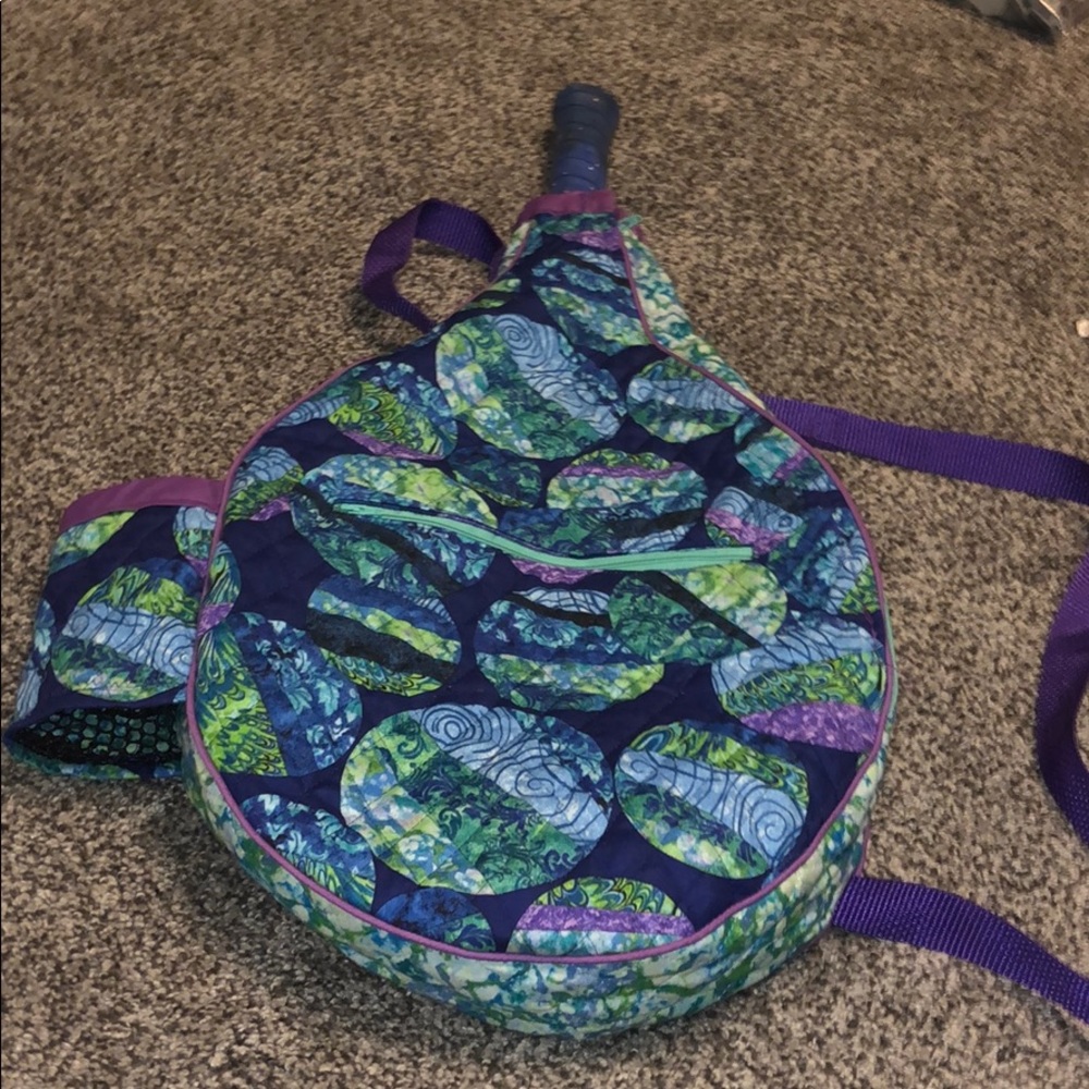 Boutique tennis racquet bag